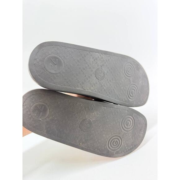 Gucci Logo Rubber Slide Sandals Black Men\'s EU 40 US 7 Pre-Owned main image 6